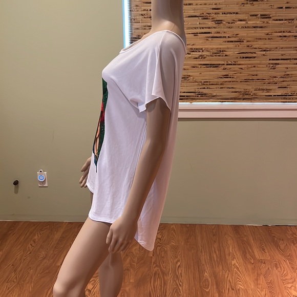 Graphic T-shirt With Freida And A Monkey Says Playa De Carmen Size XL - Picture 5 of 8